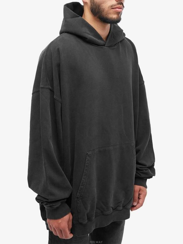 Back Logo Hooded Top Black - BALENCIAGA - BALAAN 3