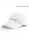 Logo Classic Ball Cap White - TOMMY HILFIGER - BALAAN 2