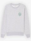 Logo Comfort Sweatshirt Light Grey Melange - MAISON KITSUNE - BALAAN 3