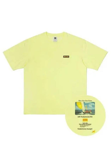 KODAK Kodachrome Film Askin Short Sleeve T Shirt YELLOW - KODO - BALAAN 1