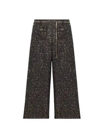 Pants Women Sequin Tweed - MAJE - BALAAN 1