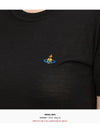 ORB Logo Short Sleeve Knit Top Black - VIVIENNE WESTWOOD - BALAAN 9