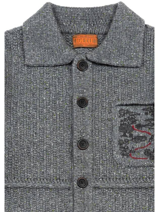 Guide to Memories Knit Jacket Gray I5WC02GY - IOEDLE - BALAAN 4