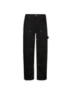 Zip Off Carpenter Straight Pants Black - GIVENCHY - BALAAN 2