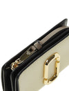 Snapshot Compact Logo Zipper Medium Wallet Ivory - MARC JACOBS - BALAAN 8