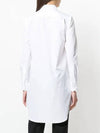 Women's Point Collar Poplin Short Dress White - THOM BROWNE - BALAAN 6