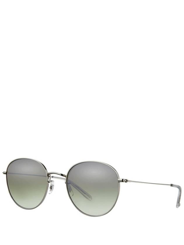 Garrett Leight PALOMA M SUN Silver-LLG/Semi-Flat Olive Layered Mirror - GARRETT LEIGHT - BALAAN 2