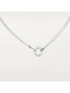 Love Diamonds White Gold Necklace Silver - CARTIER - BALAAN 2