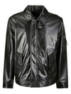 Leather Flight Jacket Black - HELMUT LANG - BALAAN 1