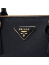 Galleria Saffiano Leather Medium Bag Black - PRADA - BALAAN 8