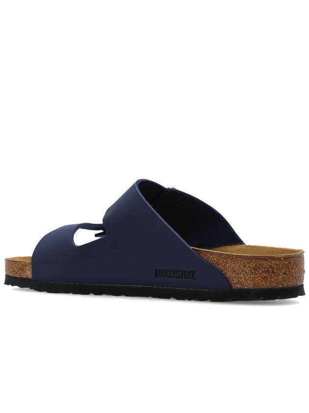 Birkenstock ‘Arizona BS’ Slides, Men's, Navy Blue - BIRKENSTOCK - BALAAN 5