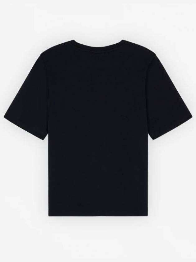 Handwriting Comfort Fit Short Sleeve T-Shirt Black - MAISON KITSUNE - BALAAN 2