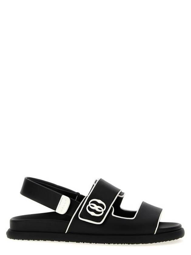 Sandals WS0010VT005U901 White Black - BALLY - BALAAN 1