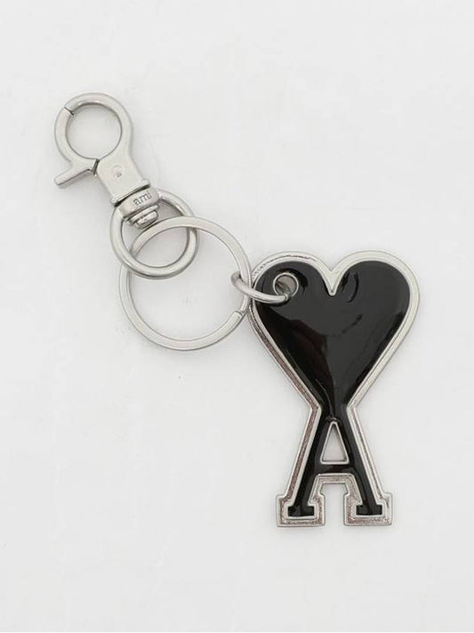 Heart Logo Keyholder Black - AMI - BALAAN 2