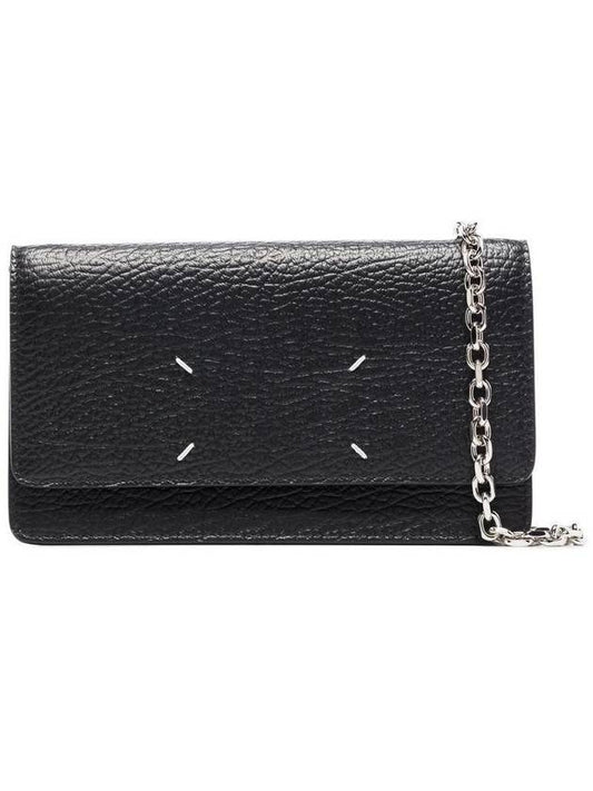 Stitch Large Chain Long Wallet Black - MAISON MARGIELA - BALAAN 2