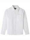 Basile Brodee Long Sleeve Shirt White - A.P.C. - BALAAN 2