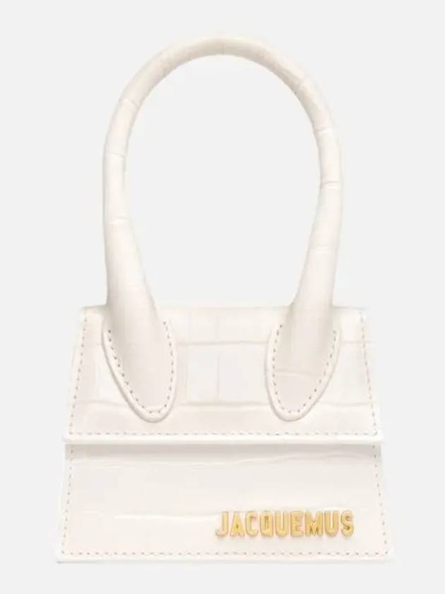 Le Chiquito Signature Mini Tote Bag Ivory - JACQUEMUS - BALAAN 3