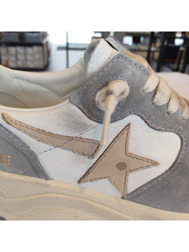 Running Sole Canvas Toe Star Low Top Sneakers Grey - GOLDEN GOOSE - BALAAN 6