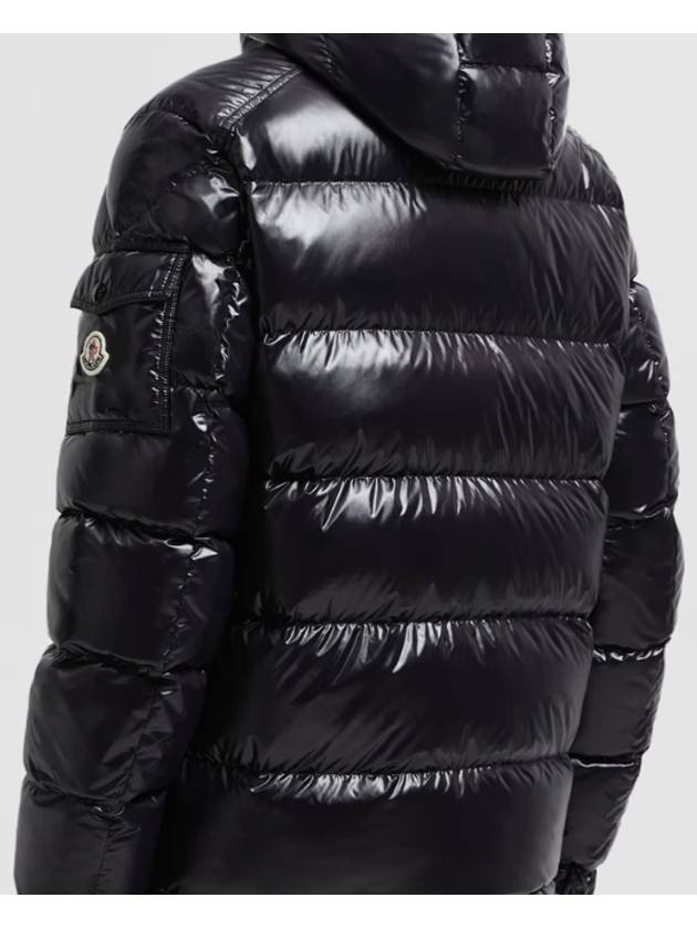 Men's Maya Short Down Padding Black - MONCLER - BALAAN 6