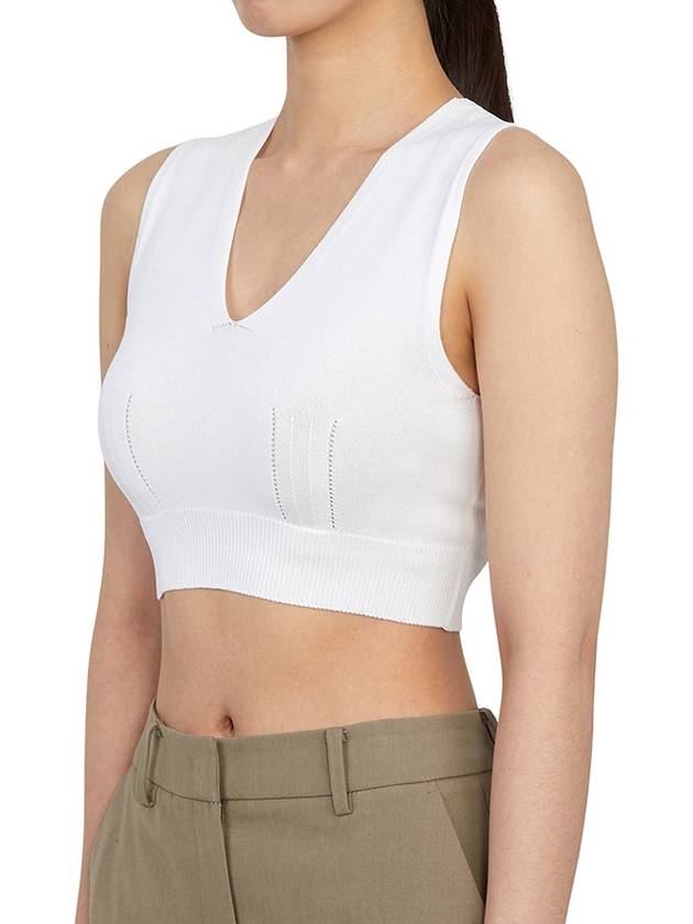 Tunica Knit Sleeveless White - MAX MARA - BALAAN 3