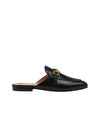 Princetown Horsebit Leather Mule Black - GUCCI - BALAAN 3