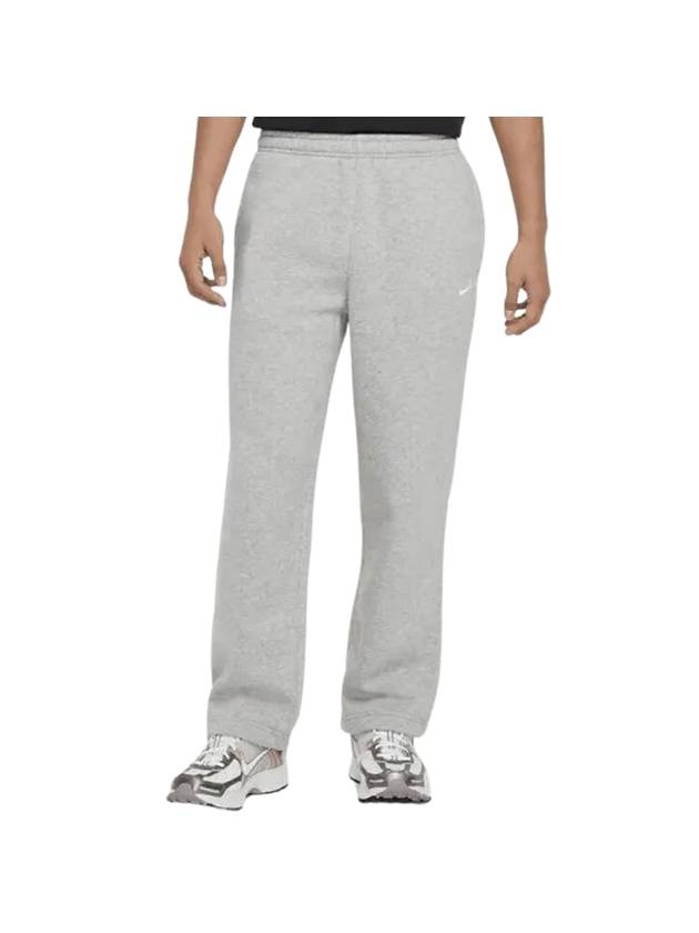 Club Fleece Bungee Track Pants Dark Grey Heather - NIKE - BALAAN 1