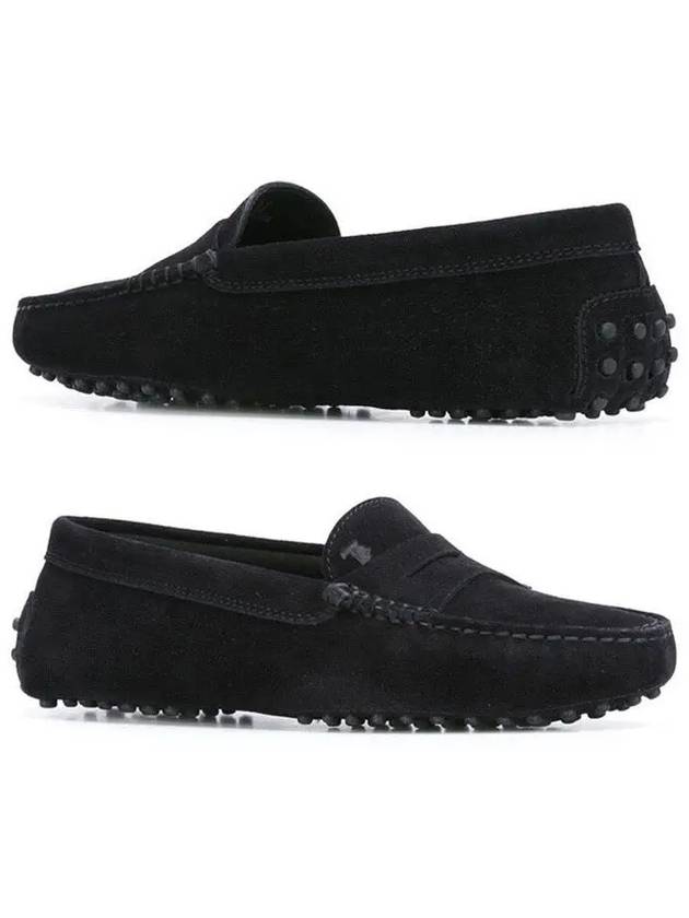 Gommino Suede Driving Shoes Black - TOD'S - BALAAN 3