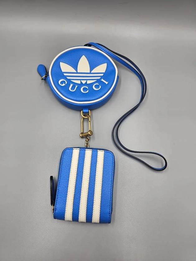 x Adidas Trefoil Card Coin Wallet 721903 - GUCCI - BALAAN 7