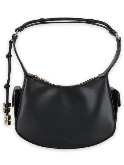 Swing Shoulder Bag Black - GANNI - BALAAN 2