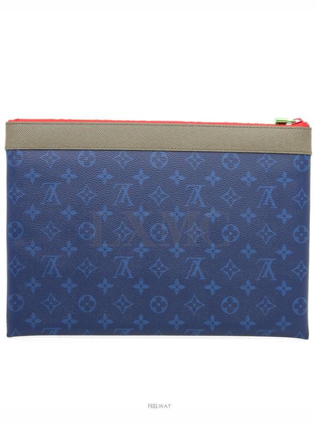 Pochette Apollo Clutch Kim Jones Split Outdoor M63047 - LOUIS VUITTON - BALAAN 4