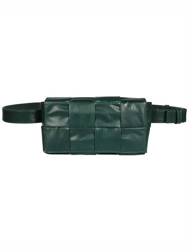 Intrecciato Cassette Mini Belt Bag Rain Tree Green - BOTTEGA VENETA - BALAAN 2