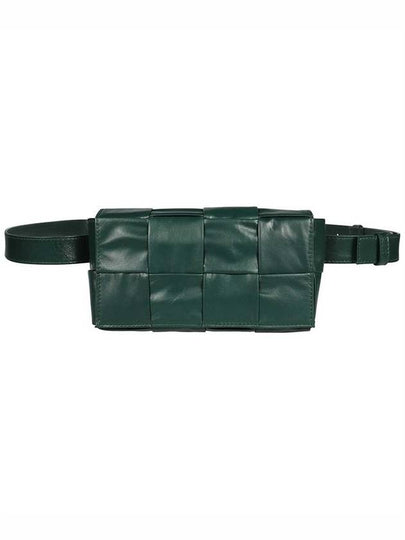 Intrecciato Cassette Mini Belt Bag Rain Tree Green - BOTTEGA VENETA - BALAAN 2