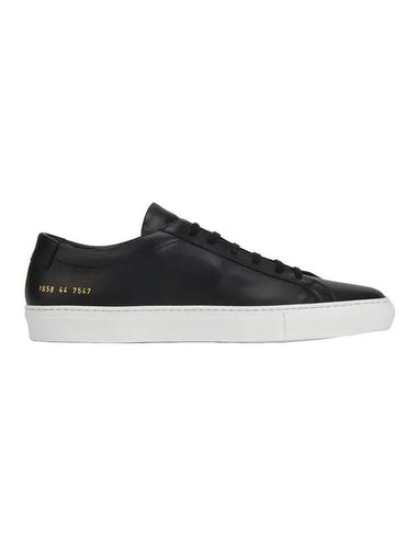 Original Achilles Low Top Sneakers Black - COMMON PROJECTS - BALAAN 1