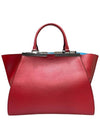 Women s 8BH279 Toujour red color medium tote bag strap - FENDI - BALAAN 4