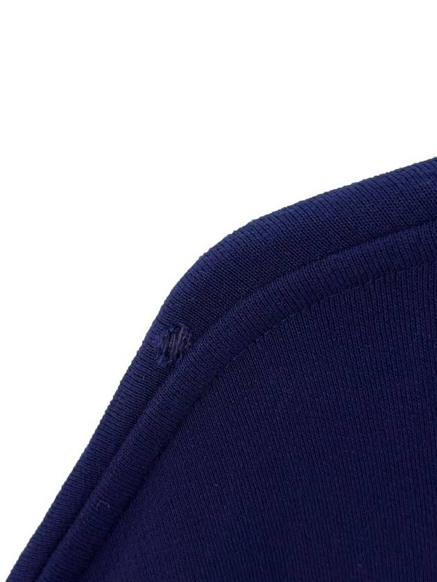 XS Men s Full Tone Neck Logo Overfit Sweatshirt Navy - ACNE STUDIOS - BALAAN 6