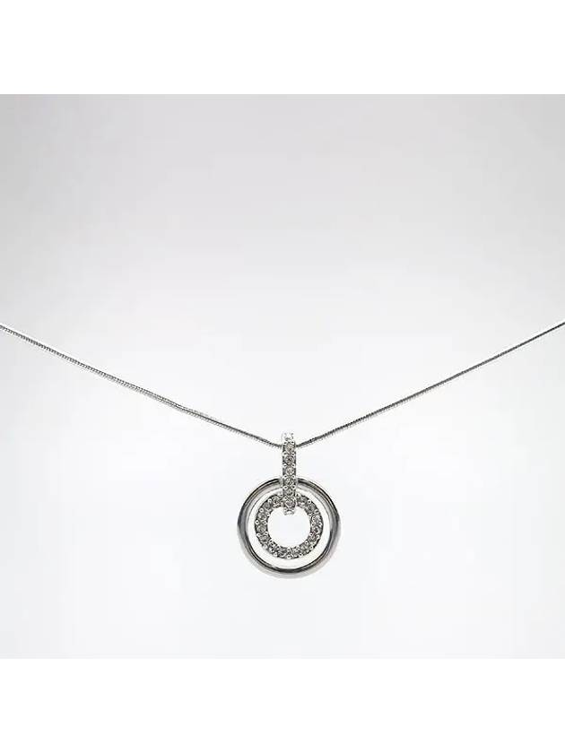 double round women s necklace - SWAROVSKI - BALAAN 1