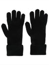 Logo Knit Gloves Black - VIVIENNE WESTWOOD - BALAAN 2
