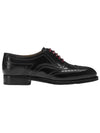 Gucci Lace-Up Leather Oxford Black - GUCCI - BALAAN 1