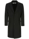 Men's Virgin Wool Single Coat Black - AMI - BALAAN 2