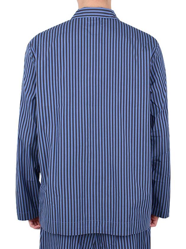 Poplin Striped Pajamas Long Sleeve Shirt - TEKLA - BALAAN 4