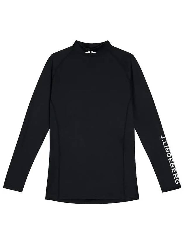 Golf Aello Soft Compression Long Sleeve T-Shirt Black - J.LINDEBERG - BALAAN 2