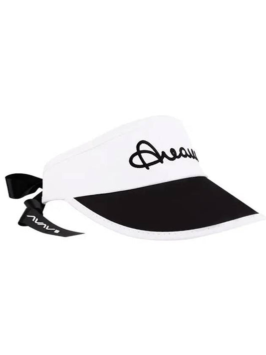 Golf Tennis Heart Logo Sun Cap Visor White - AVAVE - BALAAN 1