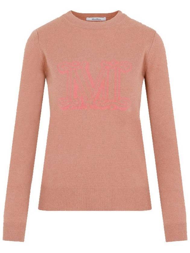 Women's Bimba Cashmere Knit Top Pink - MAX MARA - BALAAN 1