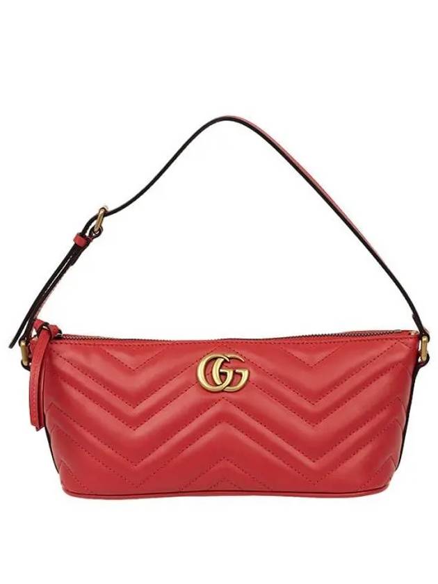 GG Marmont Shoulder Bag Red - GUCCI - BALAAN 2