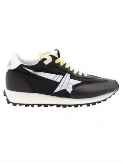 Marathon White Star Low Top Sneakers Black - GOLDEN GOOSE - BALAAN 2