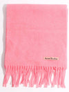 Wool Fringe Muffler Pink - ACNE STUDIOS - BALAAN 2