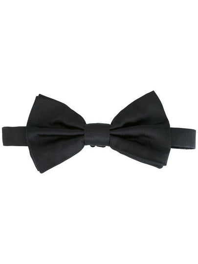 Men's Ribbon Silk Bow Tie Black - DOLCE&GABBANA - BALAAN 2