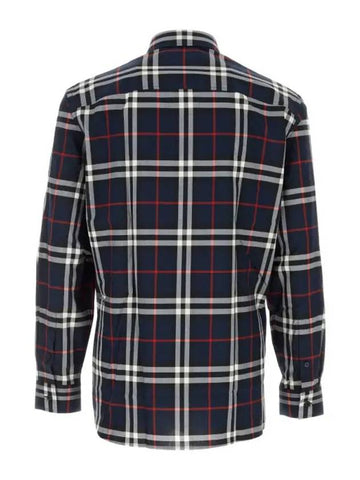 checked cotton shirt - BURBERRY - BALAAN 1