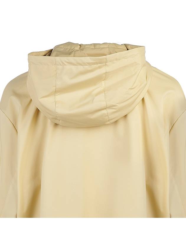 Technical Hooded Jacket Light Beige - LORO PIANA - BALAAN 6