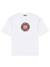 BB Logo Print Short Sleeve T-Shirt White - BALENCIAGA - BALAAN 2